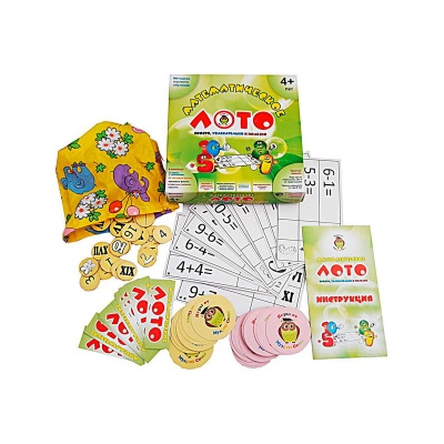 Настольная игра «Математическое лото», Мудрая сова