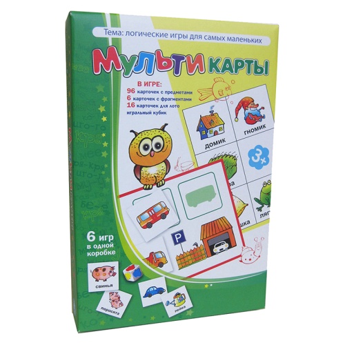 Игровое пособие «Мультикарты», Ребус