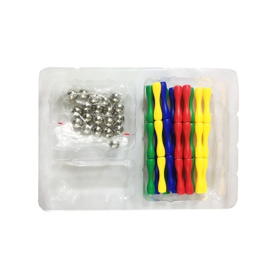 Магнитный конструктор, 36 палочек + 20 шариков, Witka