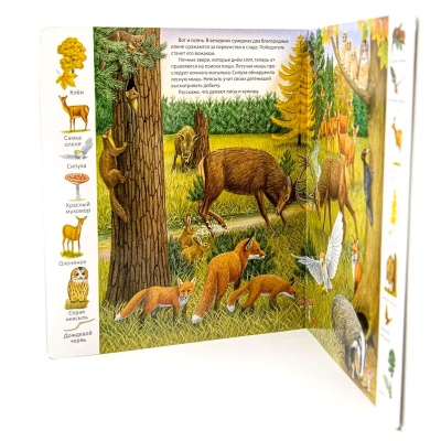 Первые книги малыша. Учим новые слова! «В лесу», Улыбка