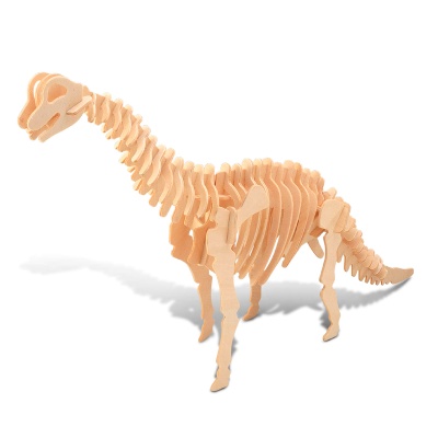 Сборная деревянная модель «Брахиозавр» лайт S-J013, Чудо-дерево