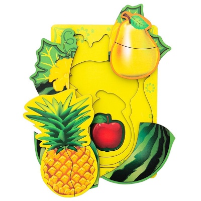 Вкладыш многослойный «Фрукты», Сибирские игрушки