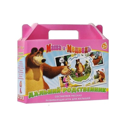 Развивающая игра «Маша и Медведь: Дальний родственник», ГК «Оригами»