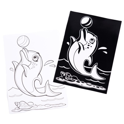 Трафарет-ночник «Подводный мир» формат А4