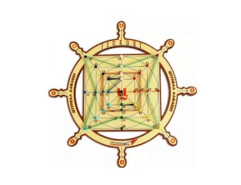 Развивающая деревянная игра "Геоконт "Штурвал. Алфавит", методика В. Воскобовича Развивающая деревянная игра "Геоконт "Штурвал. Алфавит", методика В. Воскобовича