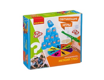 Настольная игра "Меткий глаз", бренд Bondibon Настольная игра "Меткий глаз", бренд Bondibon