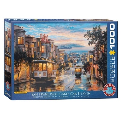 Пазл Pintoo «Вечерние трамваи» Е.Лушпин, 1000 элементов