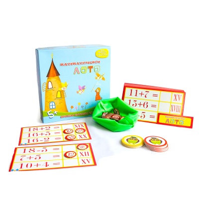 Настольная игра «Математическое лото», Мудрая сова