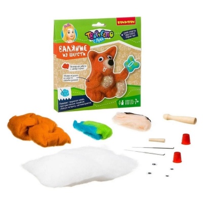 Набор для творчества «Валяние из шерсти. Лисица», Bondibon