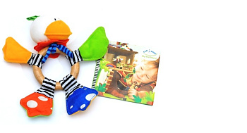 Игрушка для малышей «Мой друг утка»
