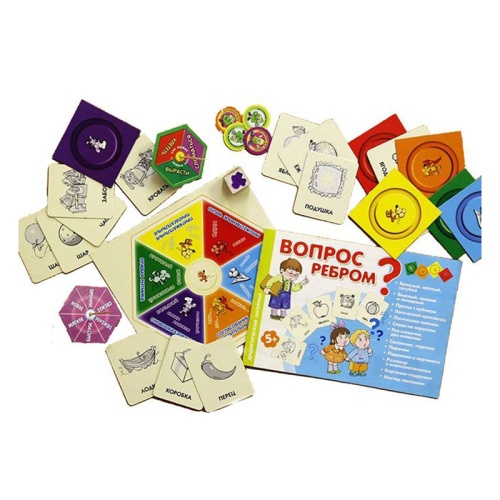 Игровое пособие «Вопрос ребром», Ребус