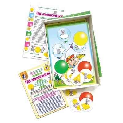 Игровое пособие «Где мышонок?», Ребус
