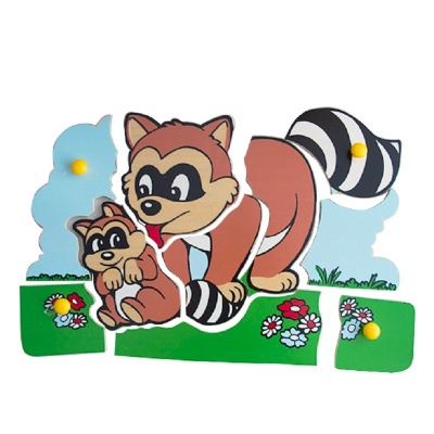 Рамка-вкладыш «Еноты», ЛЭМ