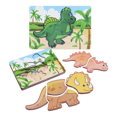 Вкладыш многослойный «Динозаврик», Сибирские игрушки