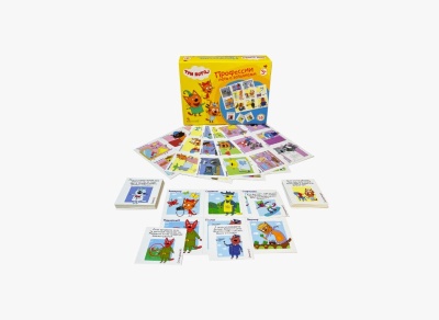 Развивающее лото «Три кота. Профессии» 