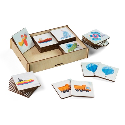 Мемори «Транспорт», Сибирские игрушки