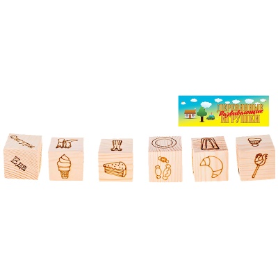 Набор из 6 кубиков  «Мои первые ассоциации», Анданте