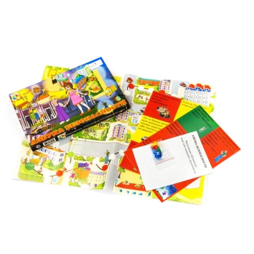 Настольная игра «Азбука безопасности», Московский комбинат игрушек