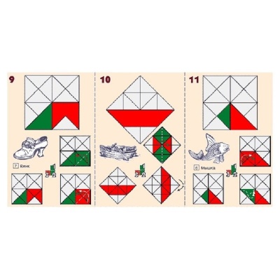 Развивающая игра «Квадрат Воскобовича», двухцветный + сказка