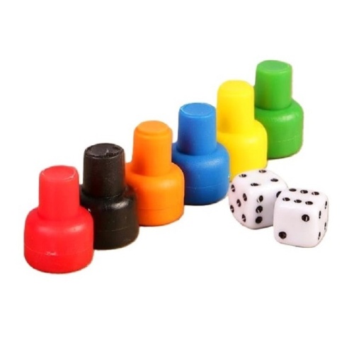 Набор 6 фишек + 2 кубика