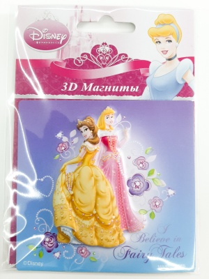 3D магнит «Принцессы»
