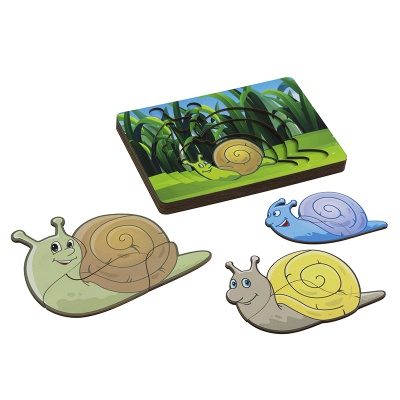 Вкладыш многослойный «Улиточка», Сибирские игрушки