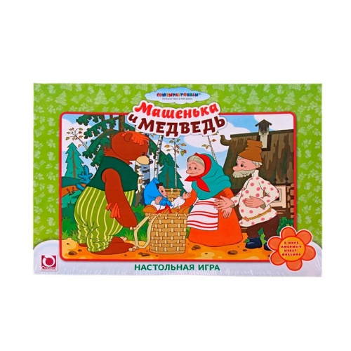 Настольная игра «Машенька и медведь», Московский комбинат игрушек Настольная игра «Машенька и медведь», Московский комбинат игрушек