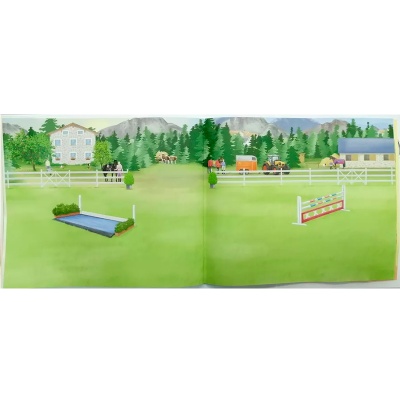 Альбом с наклейками Creative Studio: Create your Funny Farm, Depesche