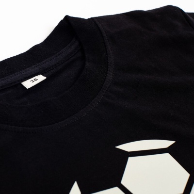 Футболка «Мяч», Рисуй светом