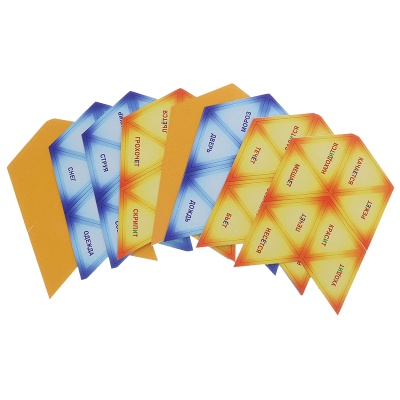 Игровое пособие «Мысль бежит, слово догоняет» новый дизайн, Ребус