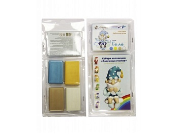 Набор полимерной глины для лепки Artifact "Радужные гномы", методика В. Воскобовича