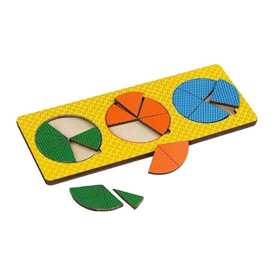 Рамки-вкладыши Никитина «3 круга сложные», Сибирские игрушки