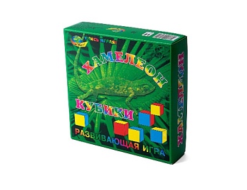 Развивающая игра "Кубики Хамелеон", компания "Корвет" Развивающая игра "Кубики Хамелеон", компания "Корвет"
