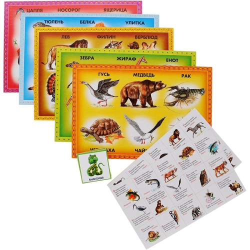 Развивающее лото «Угадай животных», ЮНСИ