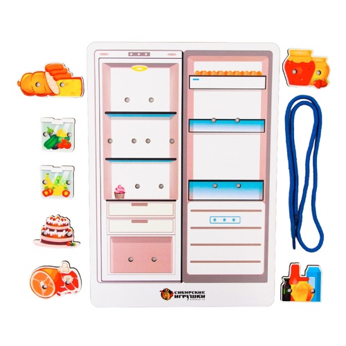 Шнуровка «Холодильник», Сибирские игрушки