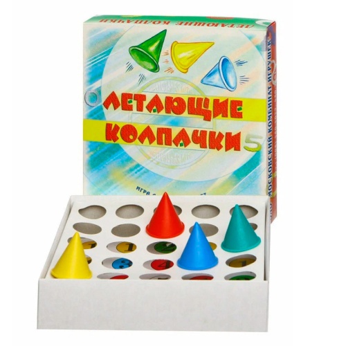 Настольная игра «Летающие колпачки»