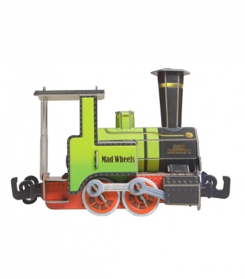 Сборная игрушка из картона «Паровозик»