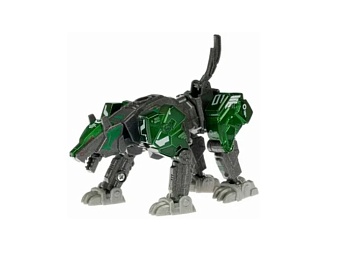 Трансформер с металлическими деталями "Bondibot 2в1. Робот - волк", бренд Bondibon