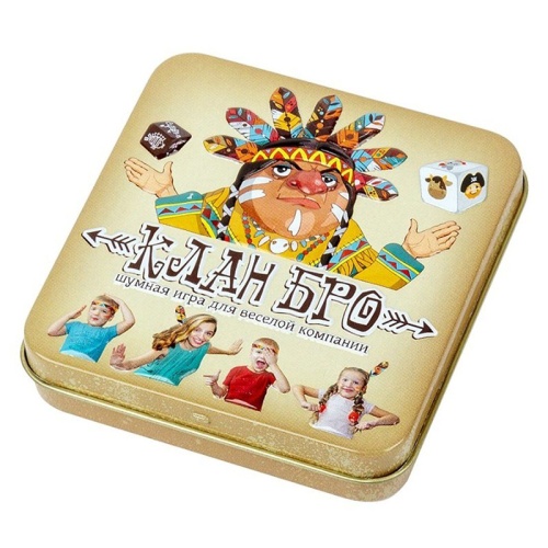 Игра настольная «Клан Бро» в жестяной коробочке, Десятое королевство