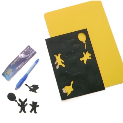 Набор для рисования светом Freeze Light А4 лайт, желтый