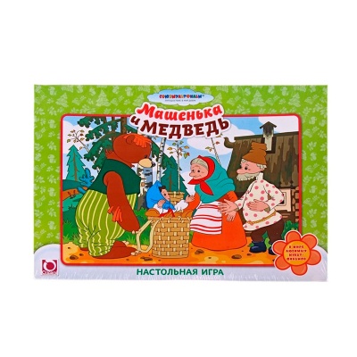 Настольная игра «Машенька и медведь», Московский комбинат игрушек