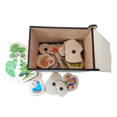 Комплект деревянных магнитов «Русские сказки», Интердизайн