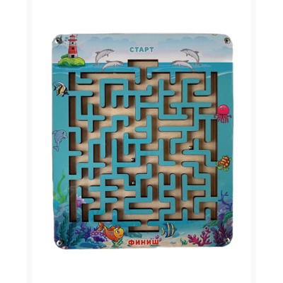 Лабиринт с шариком «Подводный мир», Сибирские игрушки