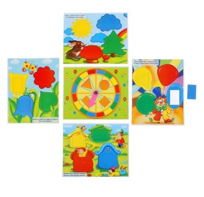 Настольная игра самым маленьким «Форма + половинки»