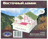 Сборная деревянная модель «Восточный домик»