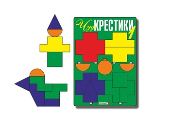 Развивающая игра "Чудо Крестики 1", методика В. Воскобовича Развивающая игра "Чудо Крестики 1", методика В. Воскобовича