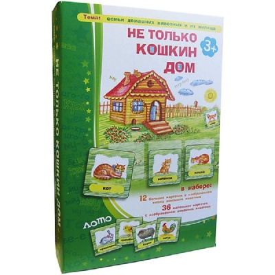 Игровое пособие «Не только кошкин дом», Ребус