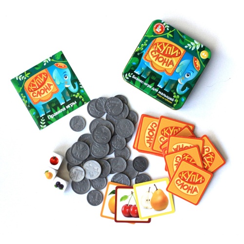 Настольная игра «Купи слона» в жестяной коробке, Десятое королевство