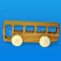 Деревянный автобус