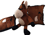 Мягкие игрушки «Подушка и лошадка»